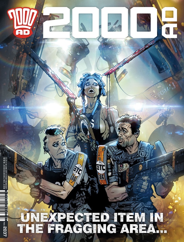 2000 AD #2037 cover