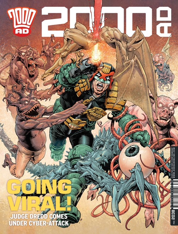 2000 AD #2038 cover