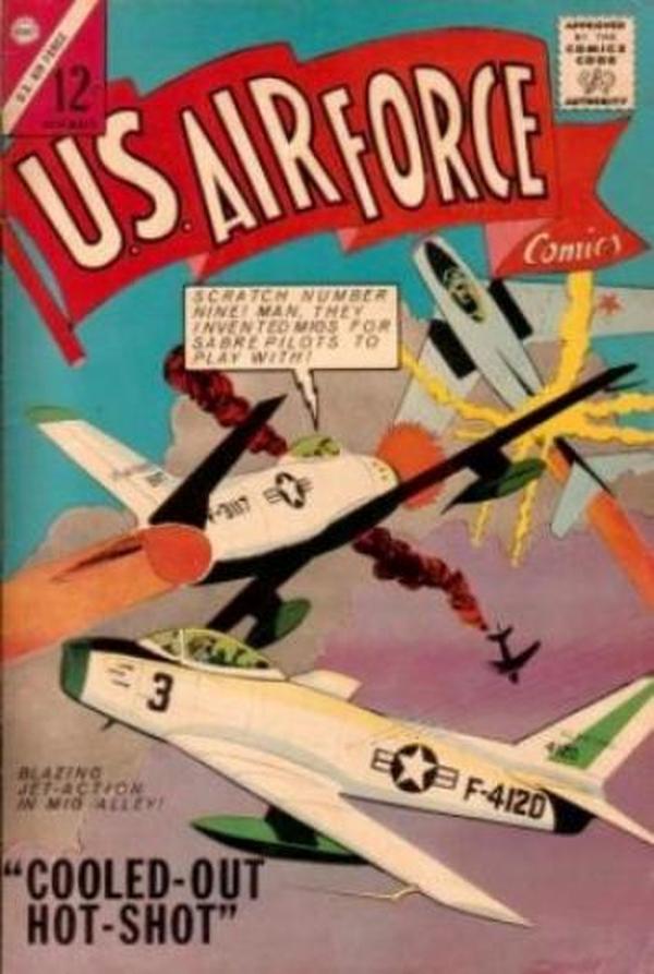 U.S. Air Force Comics #35 cover