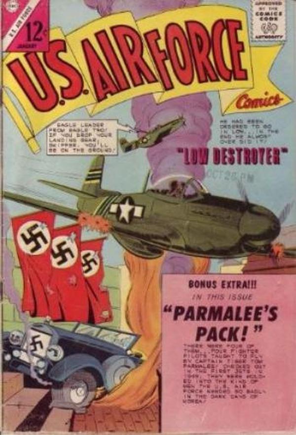 U.S. Air Force Comics #36 cover