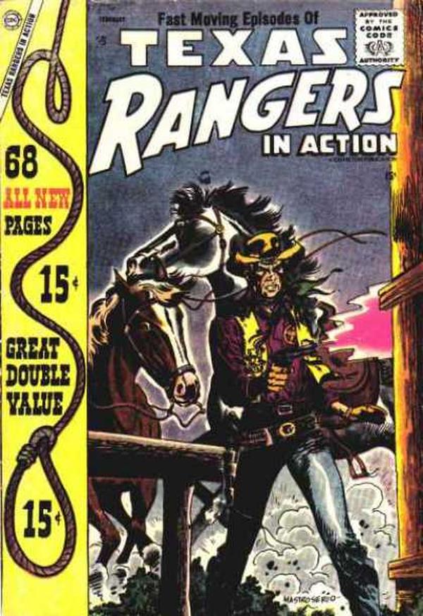 Texas Rangers in Action #11 cover