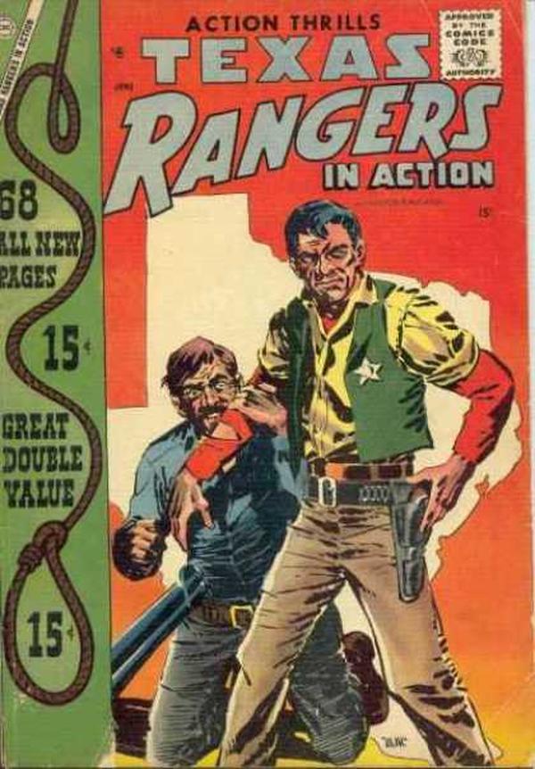 Texas Rangers in Action #12 cover