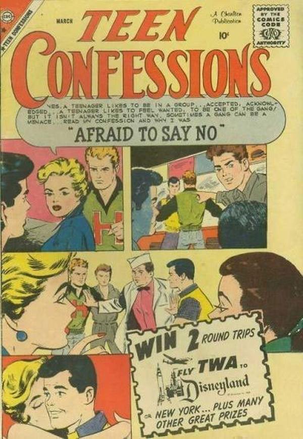 Teen Confessions #4 cover