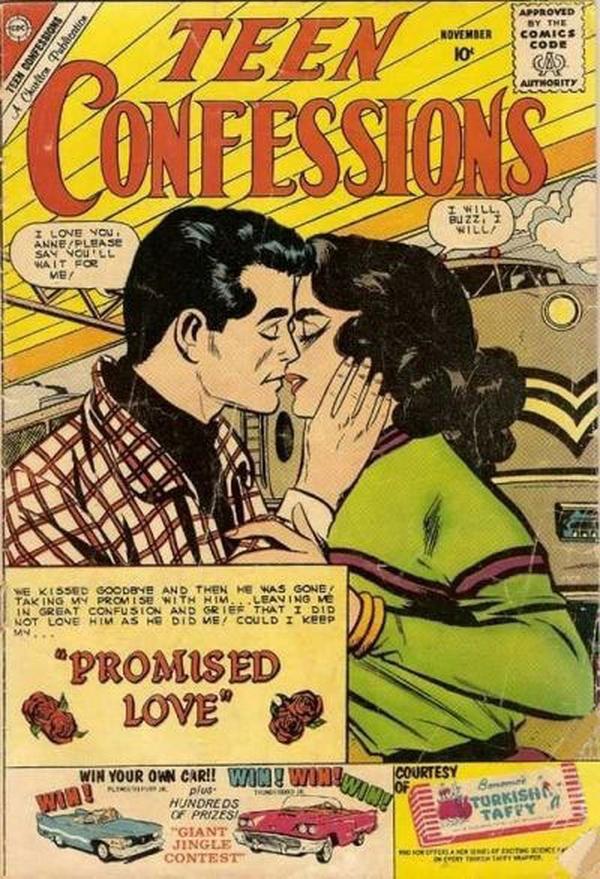 Teen Confessions #8 cover