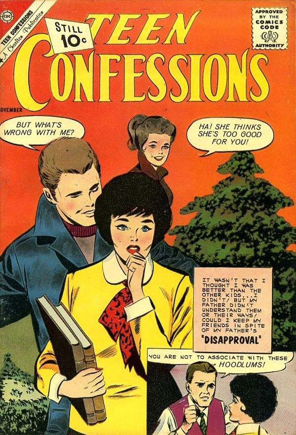 Teen Confessions #14 cover