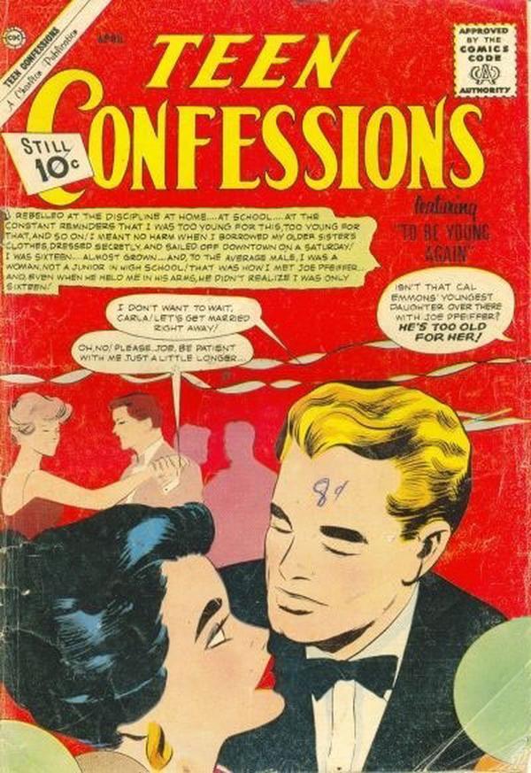 Teen Confessions #16 cover