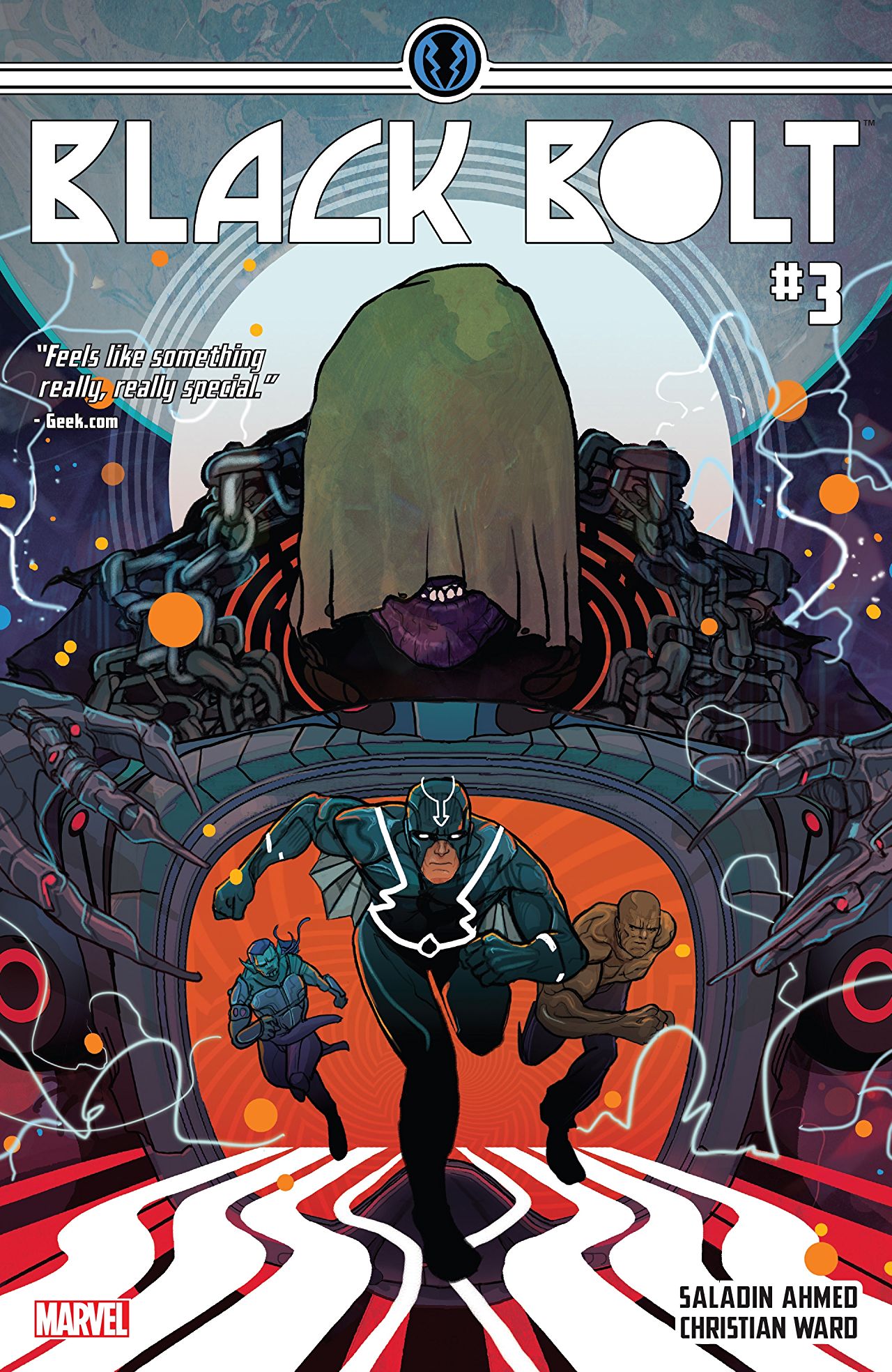 Black Bolt #3 cover