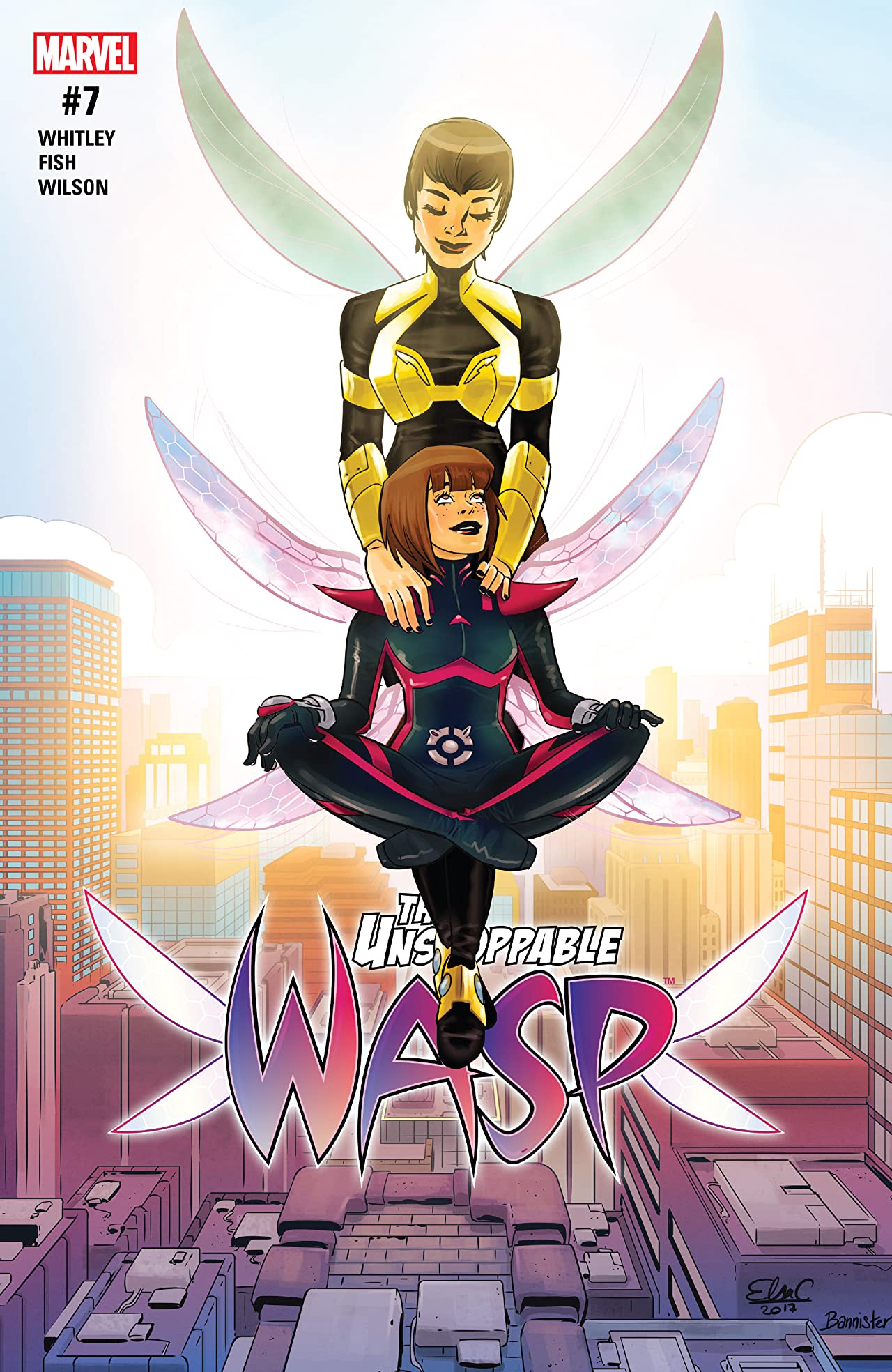 Unstoppable Wasp #7 cover