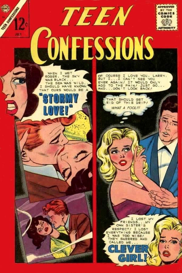 Teen Confessions #34 cover