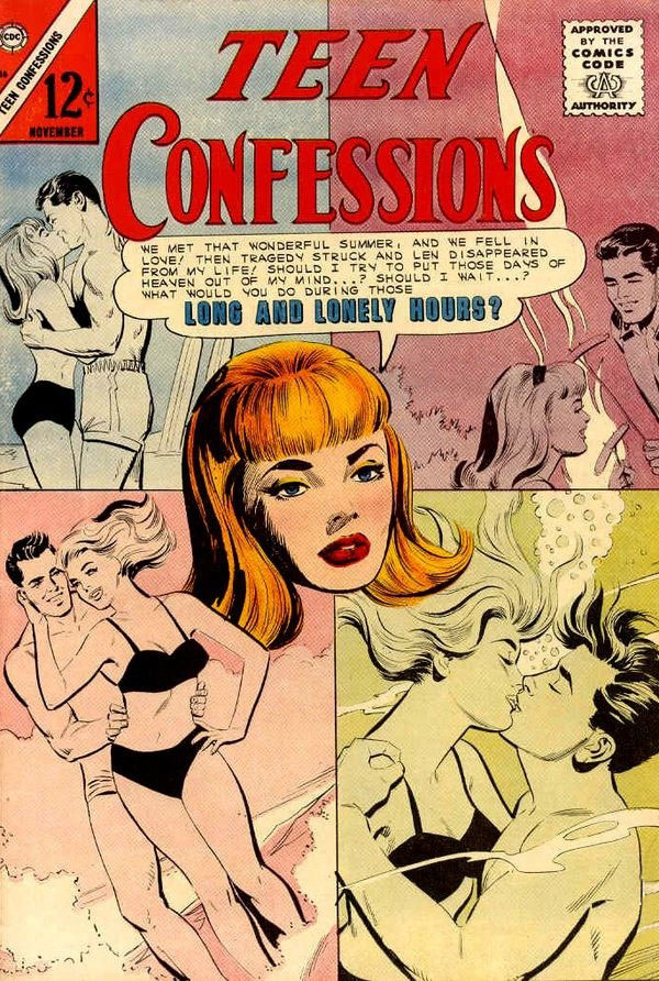 Teen Confessions #36 cover