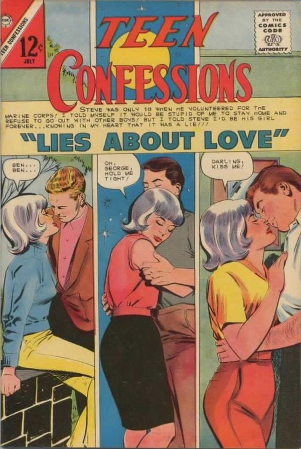 Teen Confessions #39 cover