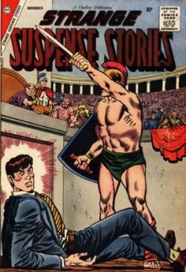 Strange Suspense Stories #39 cover