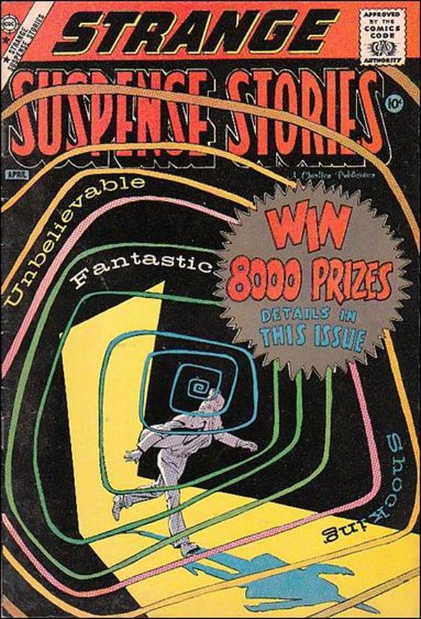 Strange Suspense Stories #41 cover
