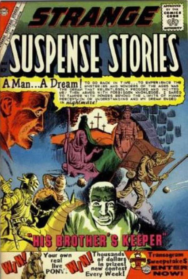Strange Suspense Stories #47 cover