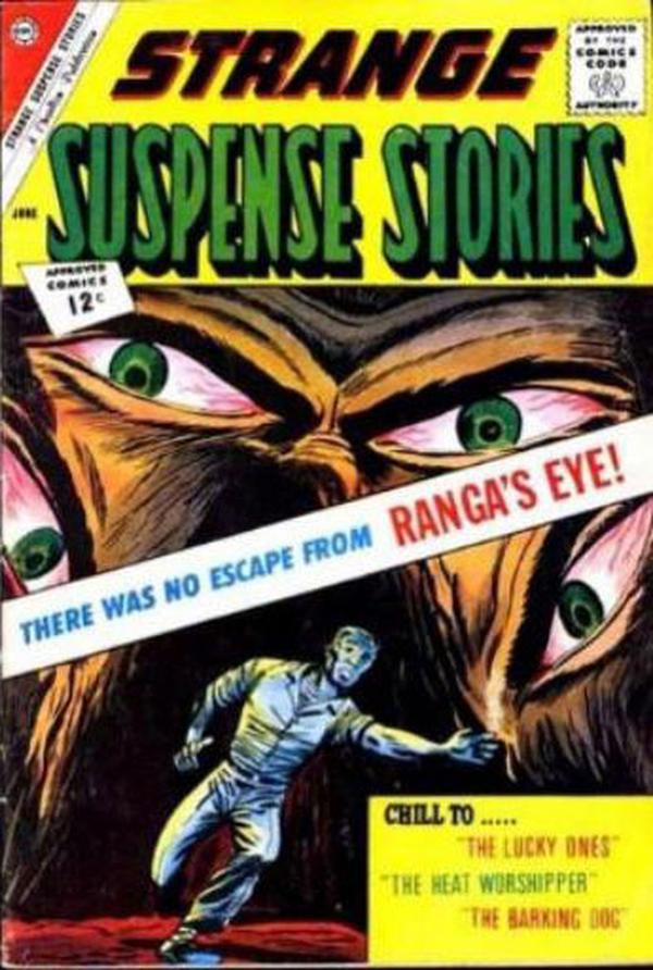 Strange Suspense Stories #59 cover