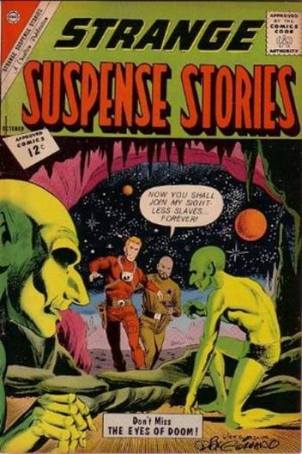 Strange Suspense Stories #61 cover