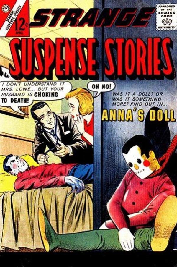 Strange Suspense Stories #64 cover