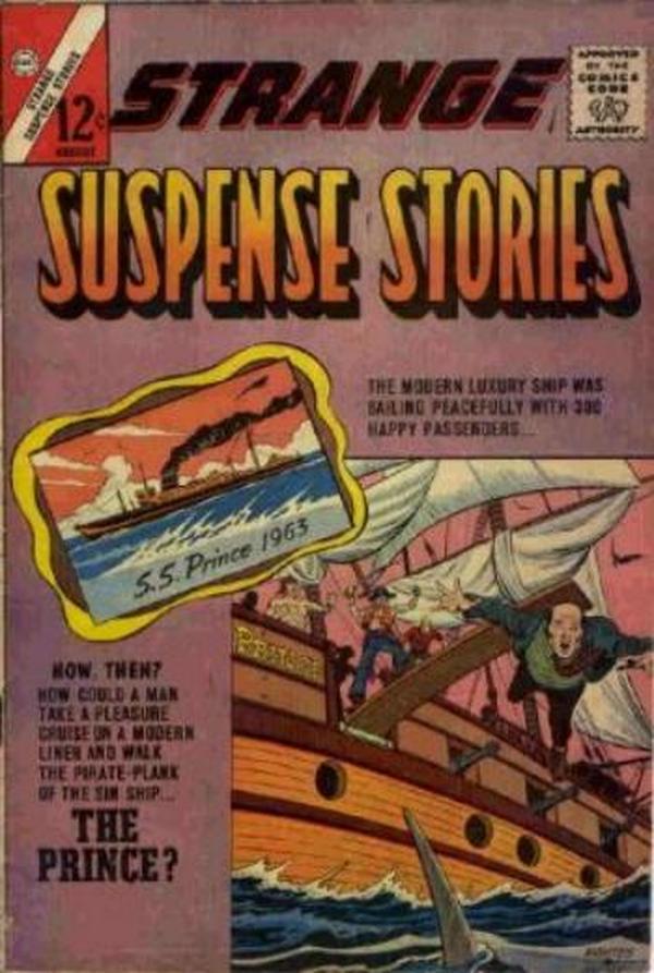 Strange Suspense Stories #66 cover