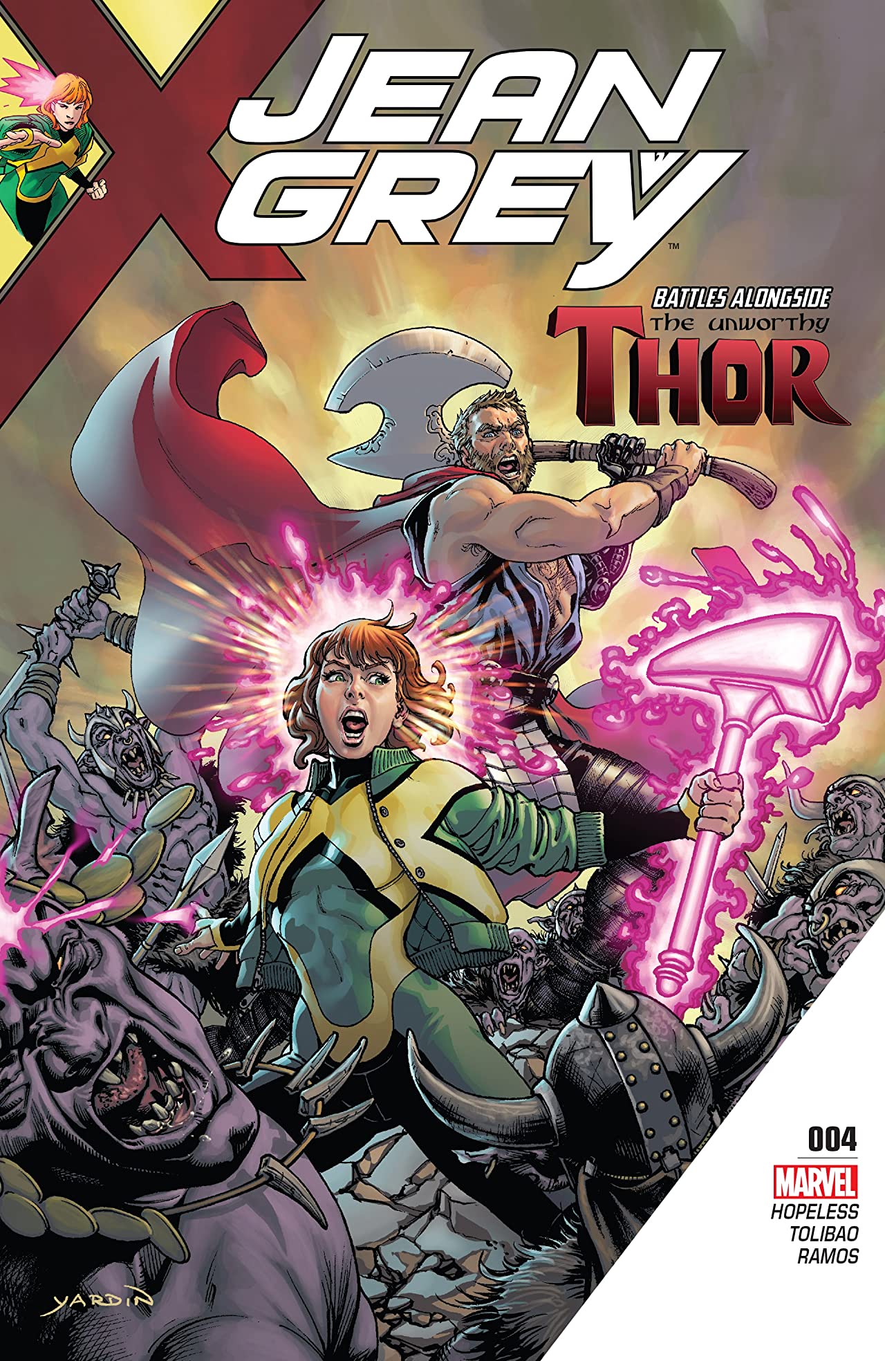 Jean Grey #4 cover