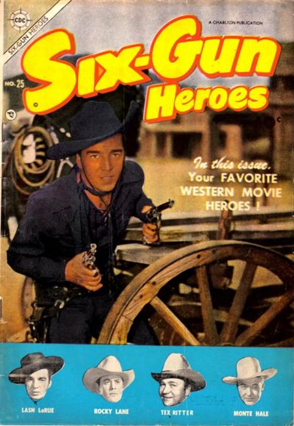 Six-Gun Heroes #25 cover