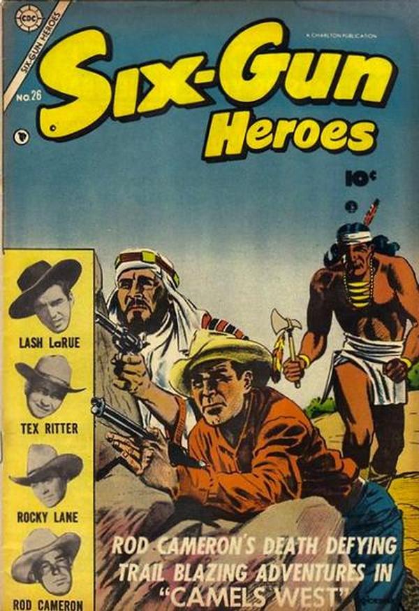 Six-Gun Heroes #26 cover