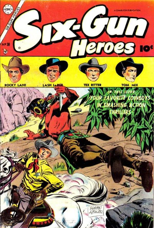 Six-Gun Heroes #30 cover