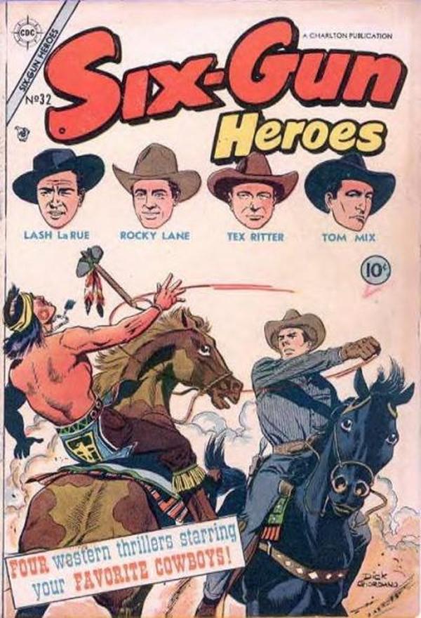Six-Gun Heroes #32 cover