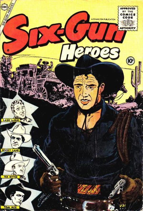 Six-Gun Heroes #33 cover