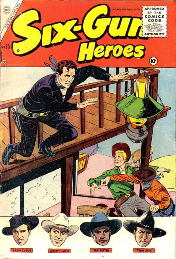 Six-Gun Heroes #35 cover