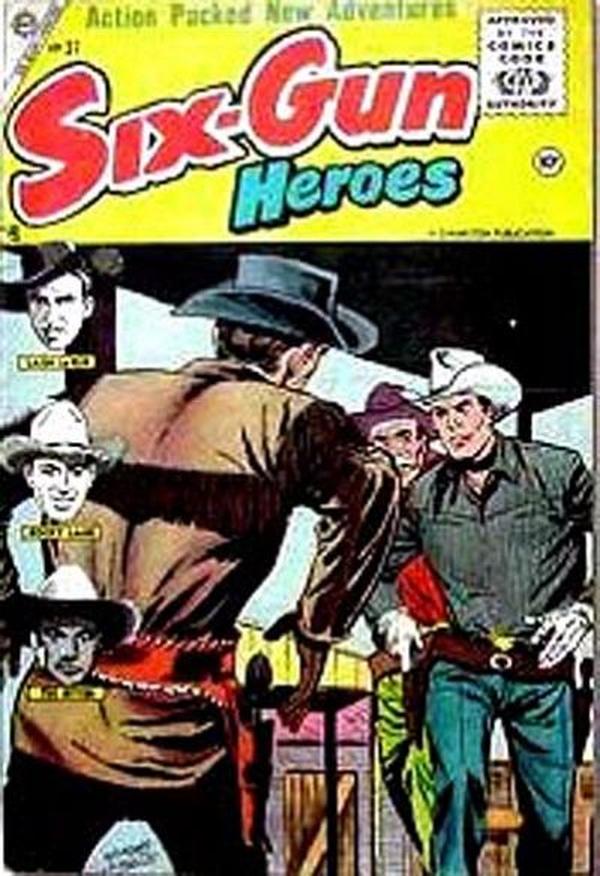 Six-Gun Heroes #37 cover