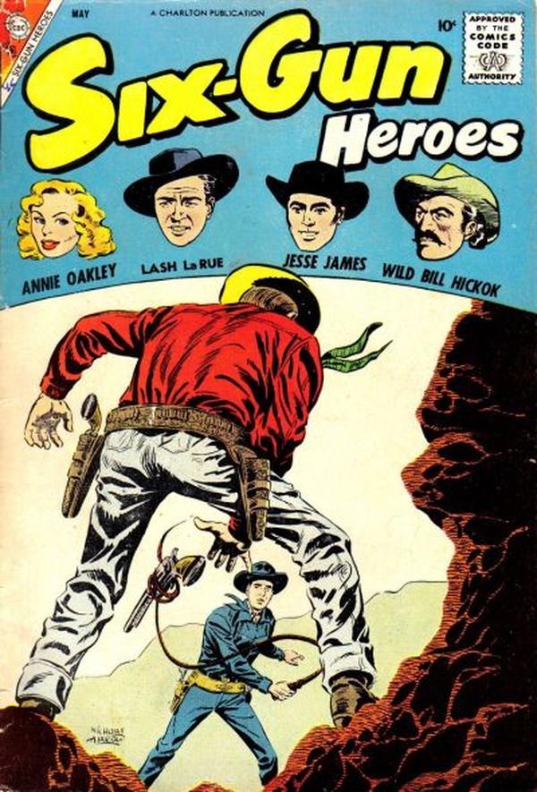 Six-Gun Heroes #46 cover