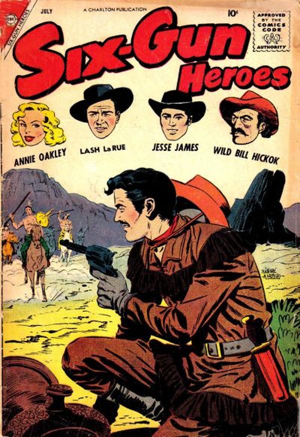 Six-Gun Heroes #47 cover