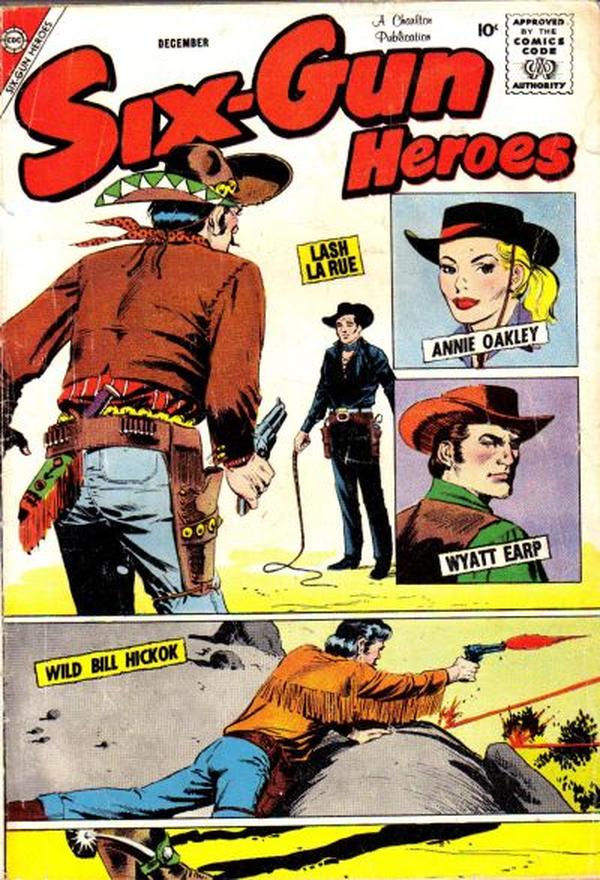 Six-Gun Heroes #49 cover