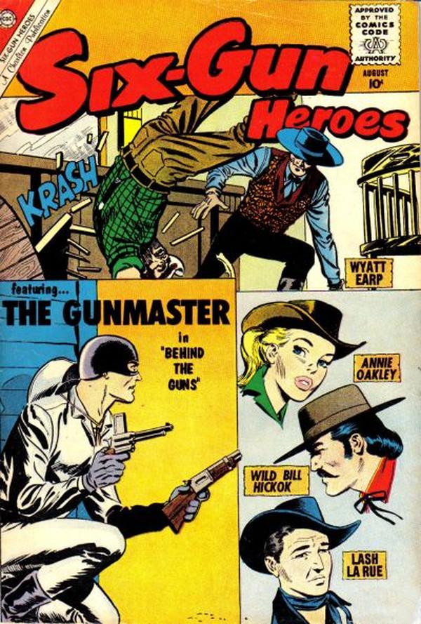 Six-Gun Heroes #58 cover
