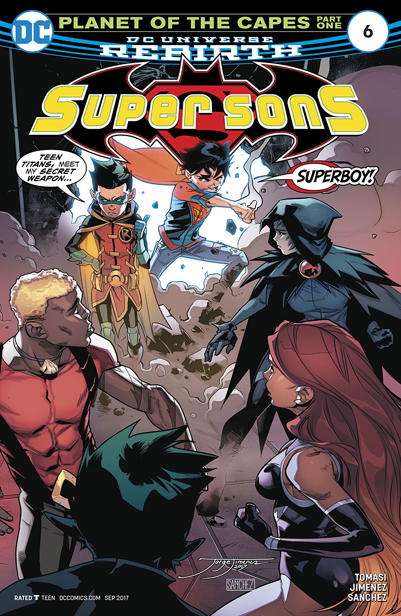 Super Sons #6 cover