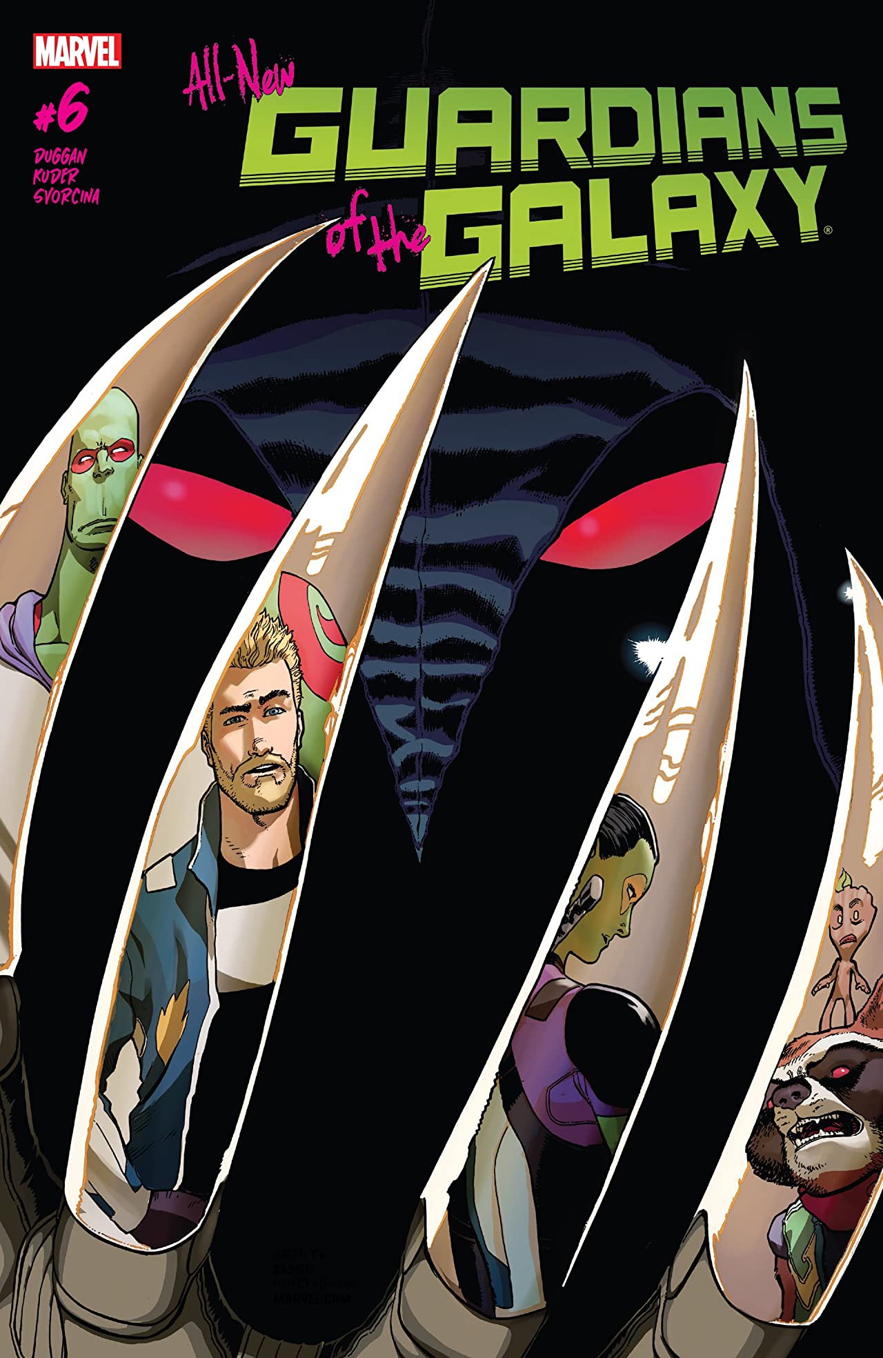 All-New Guardians of the Galaxy #6 cover
