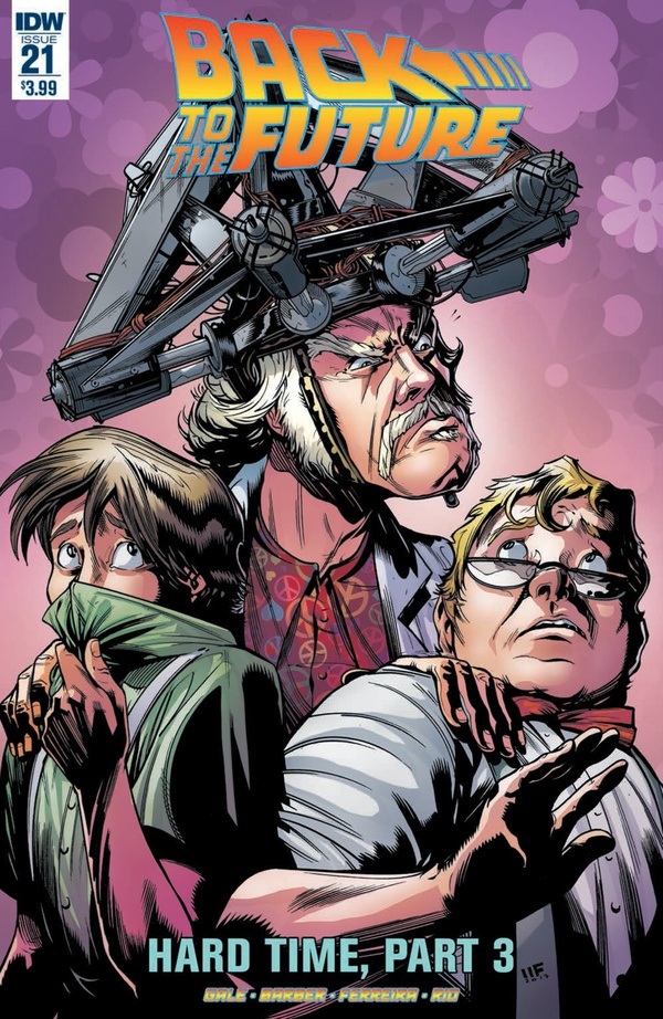 Back to the Future #21 cover