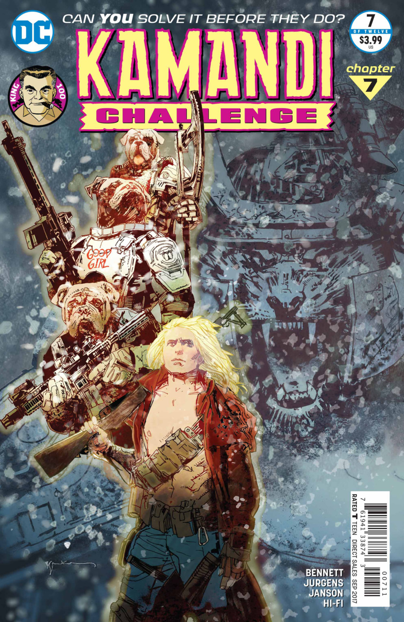 The Kamandi Challenge #7 cover
