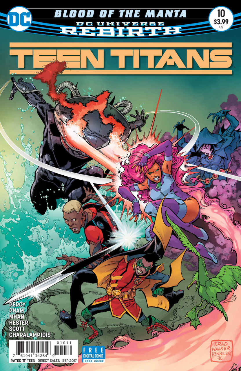 Teen Titans #10 cover