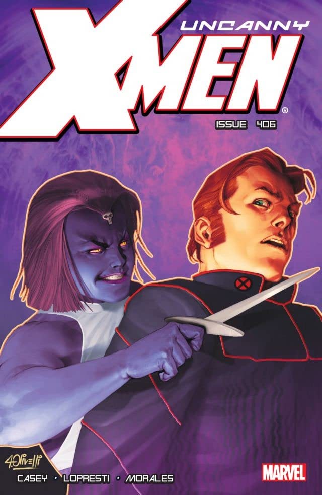 The Uncanny X-Men #406 cover