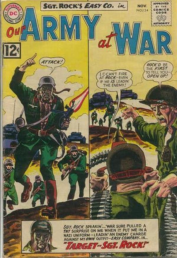 Our Army at War #124 cover