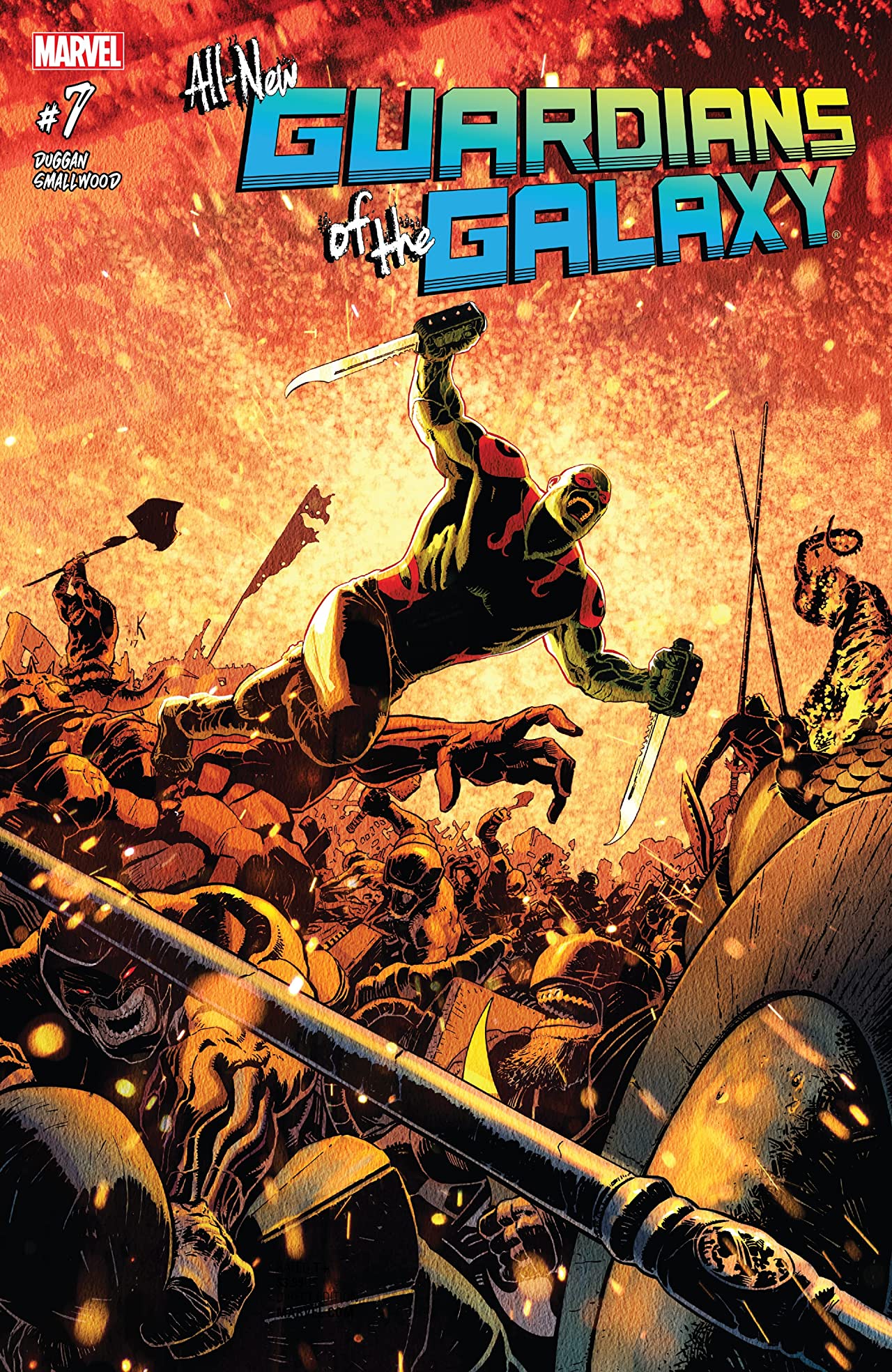 All-New Guardians of the Galaxy #7 cover