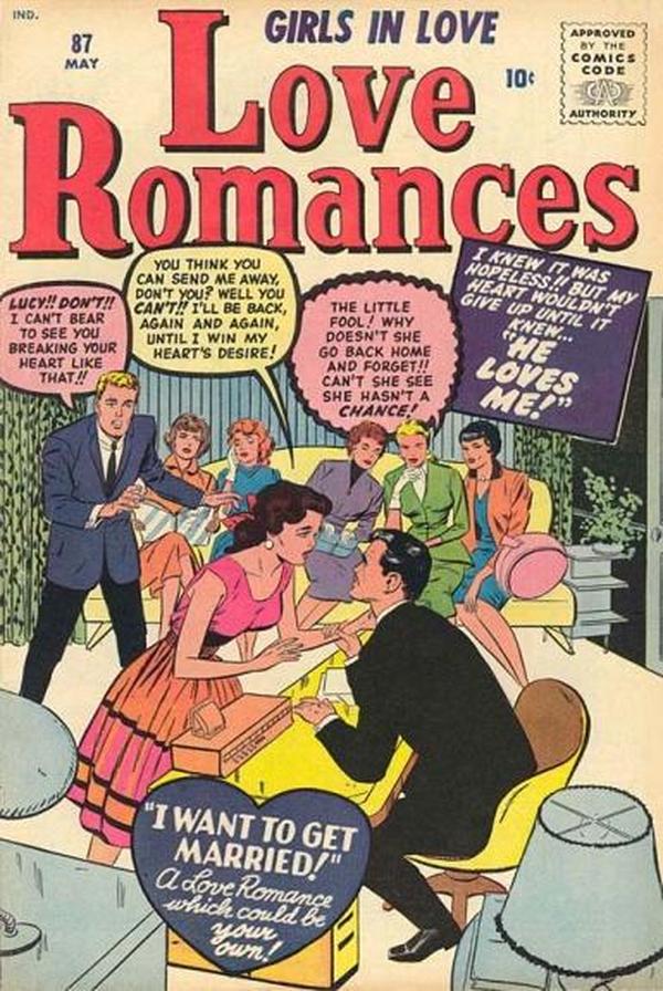 Love Romances #87 cover