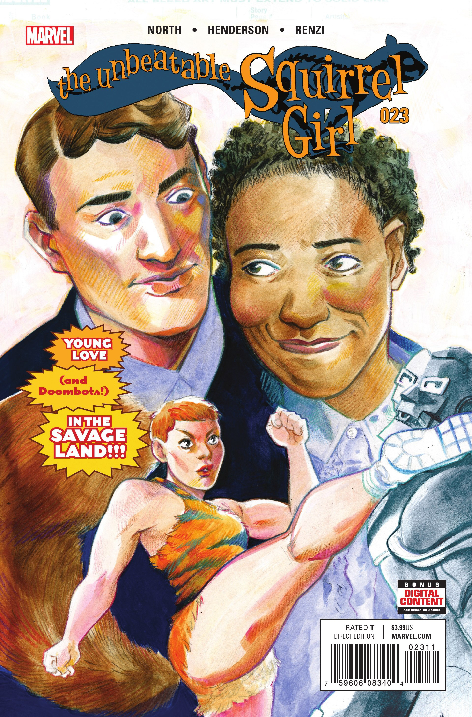 The Unbeatable Squirrel Girl #23 cover
