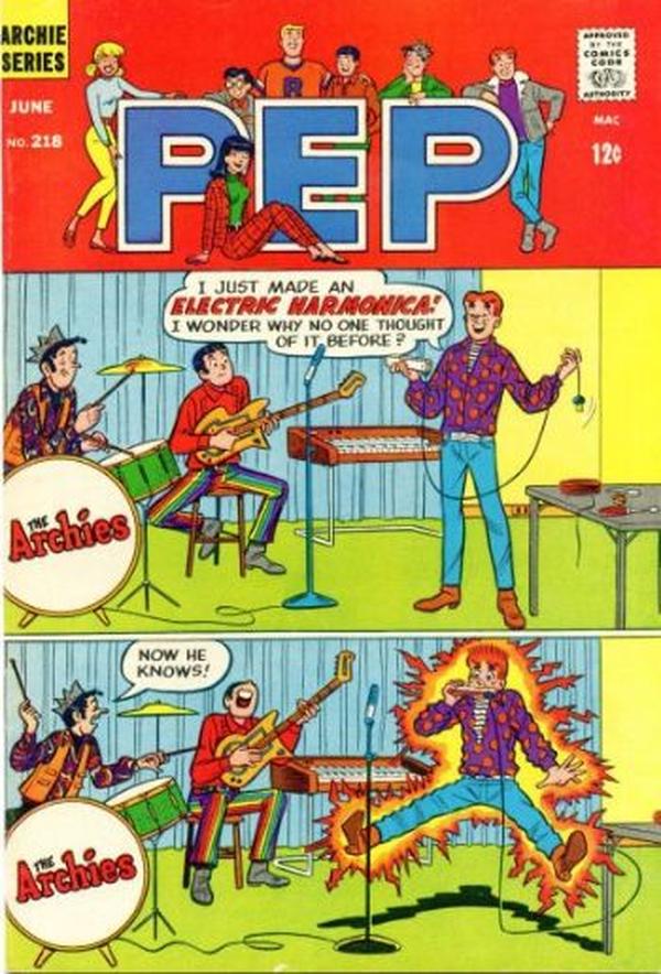 Pep #218 cover