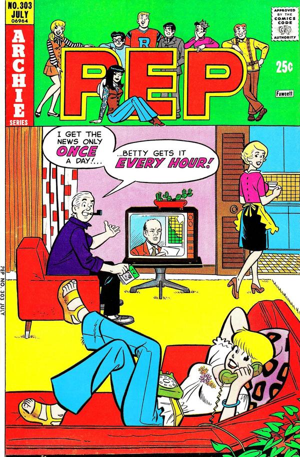 Pep #303 cover
