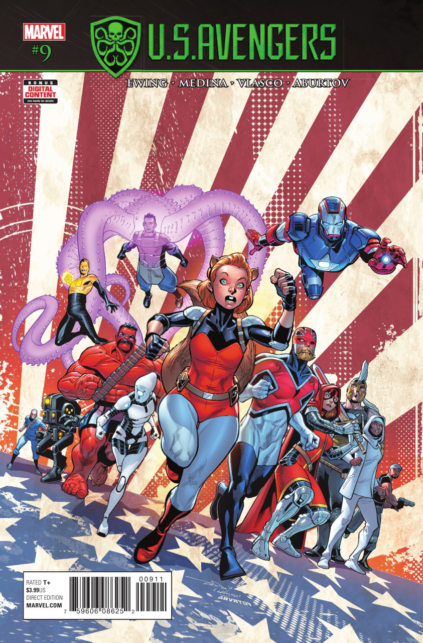 U.S.Avengers #9 cover