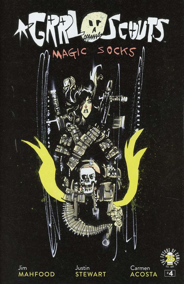 Grrl Scouts: Magic Socks #4 cover
