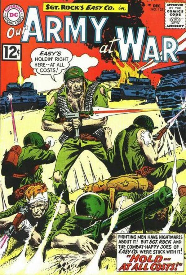 Our Army at War #125 cover