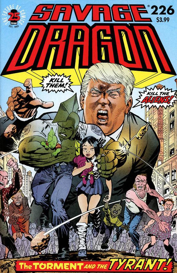 Savage Dragon #226 cover